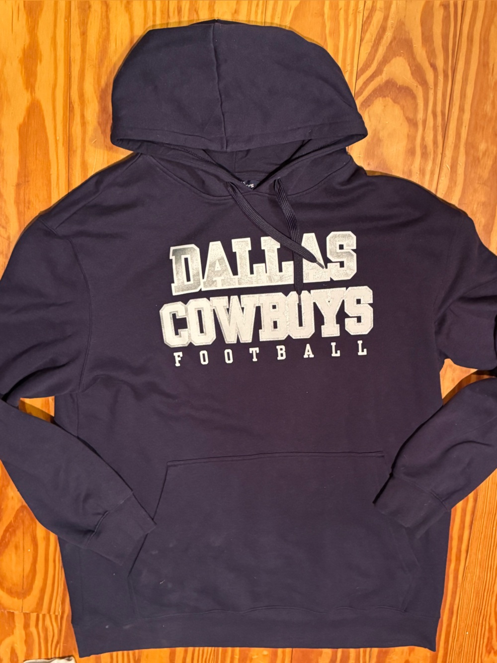 Dallas Cowboys Football Navy Pullover Hoodie